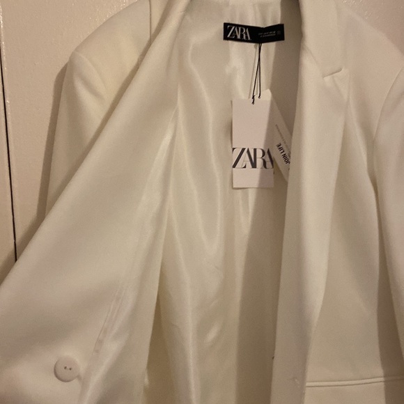 Zara white blazer size small - Picture 4 of 11